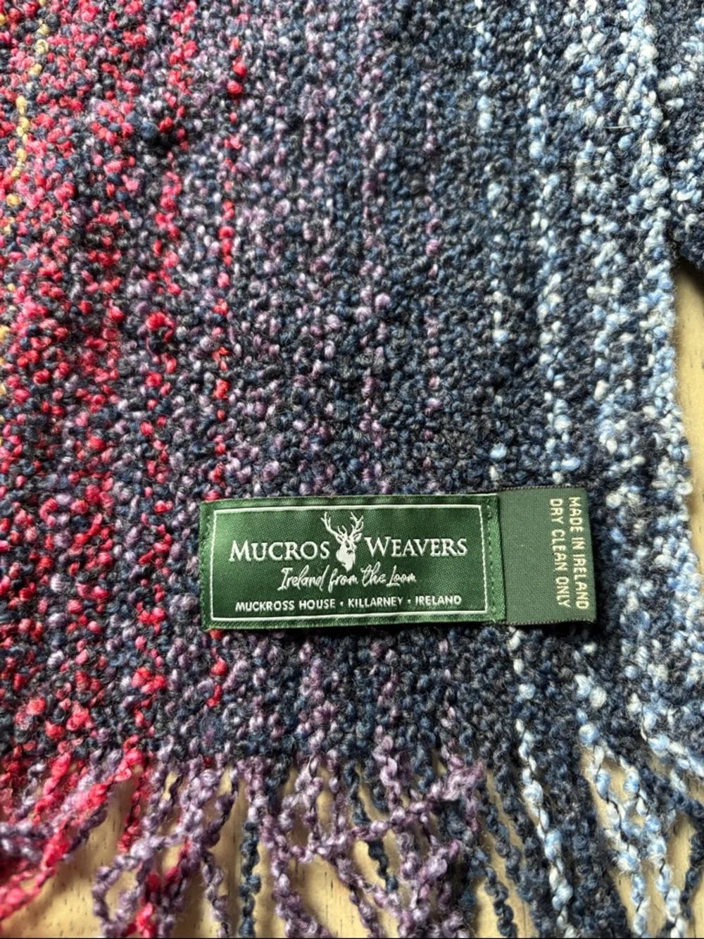 Wool & Cashmere Skellig Scarf